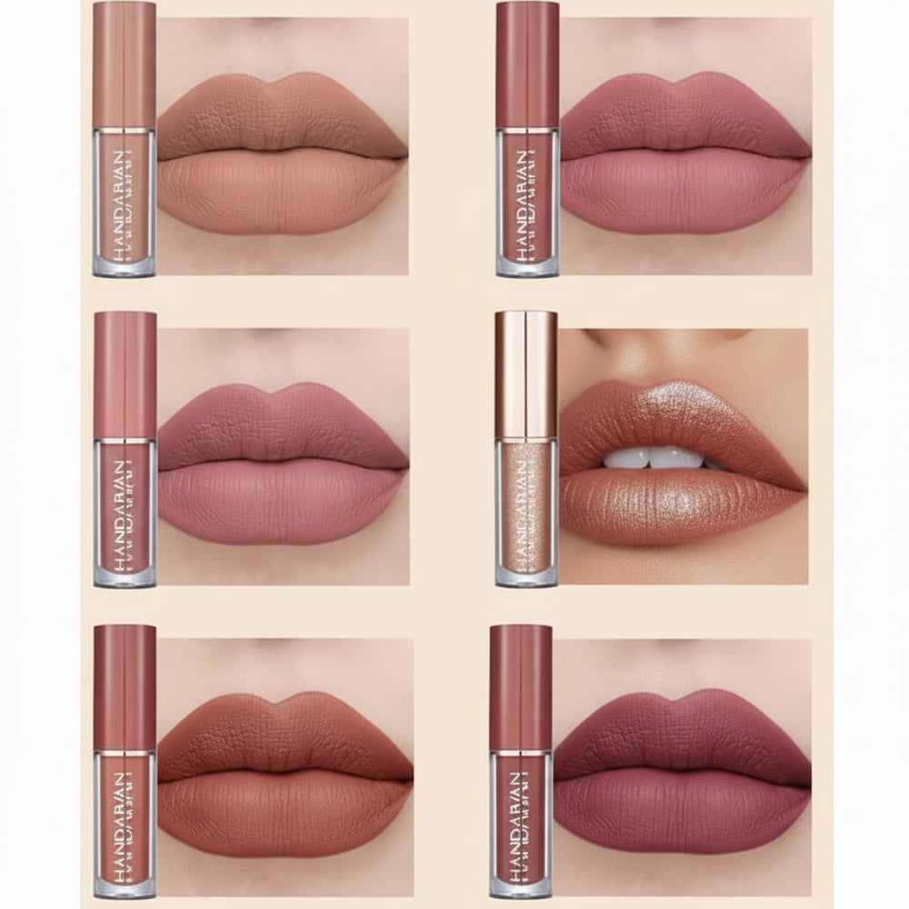 Handaiyan Matte Liquid Lipstick - 12 Pcs Set