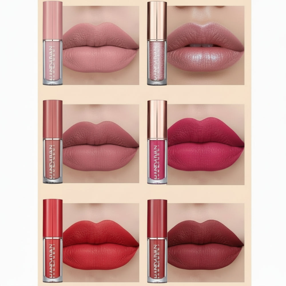 Handaiyan Matte Liquid Lipstick - 12 Pcs Set