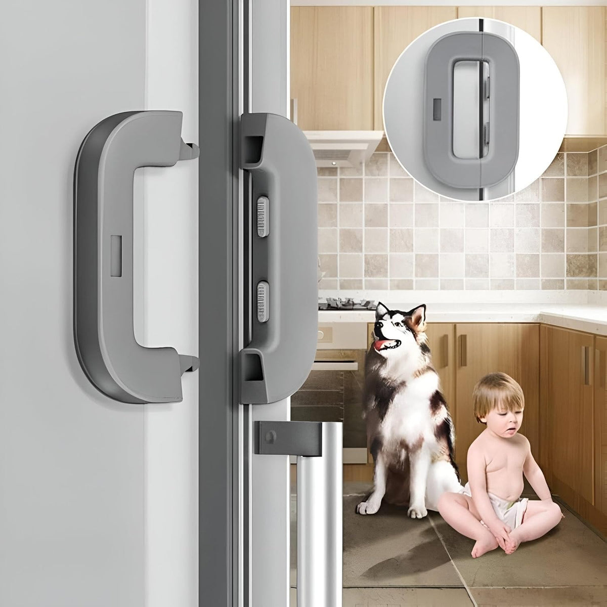Child-Proof Refrigerator Lock